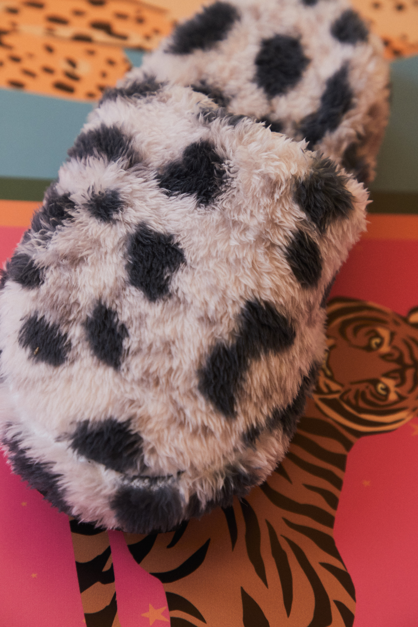 PANTUFLON CHIARA ANIMAL PRINT