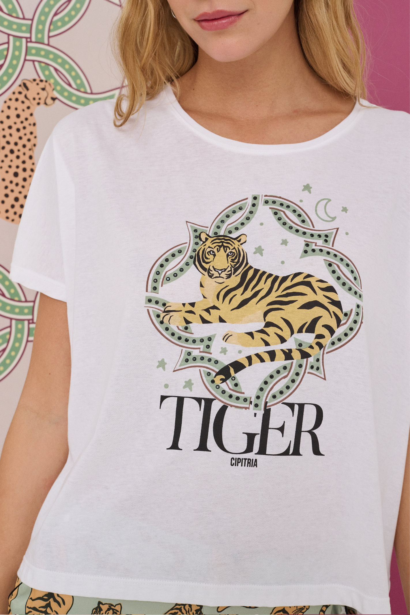REMERA HAZEL TIGER
