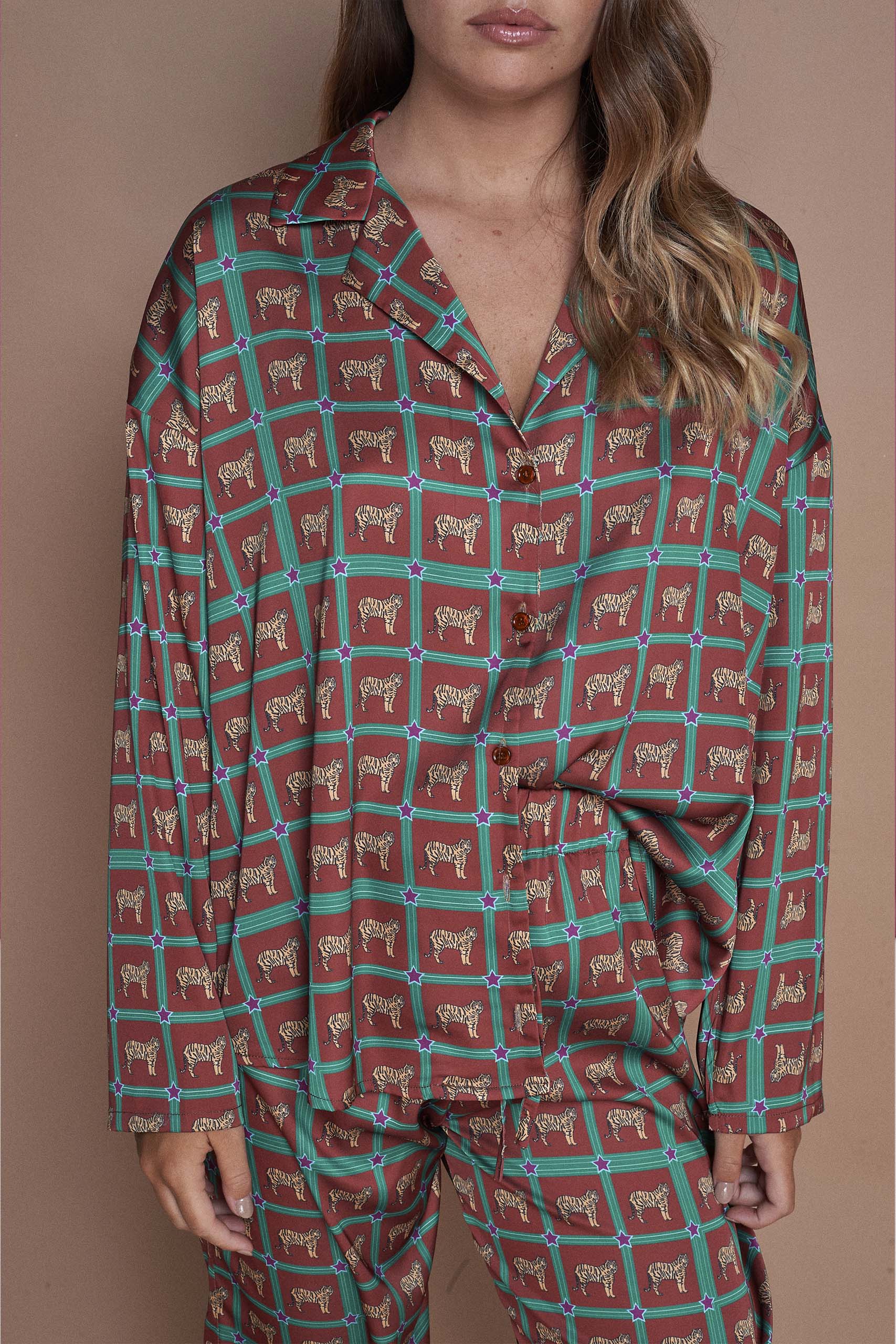 CAMISA OLIVE FORMENTERA BORDO