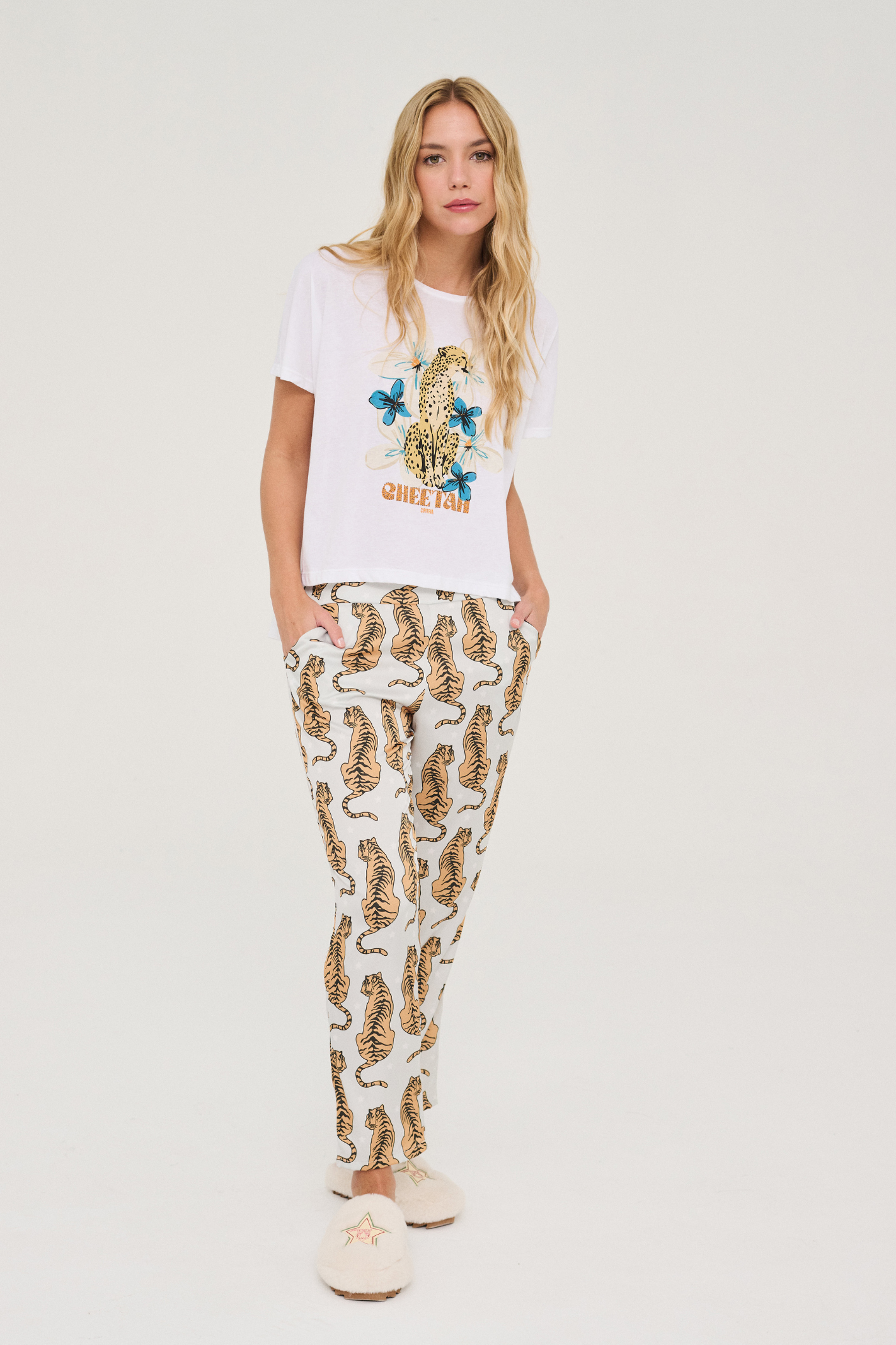 REMERA HAZEL CHEETAH