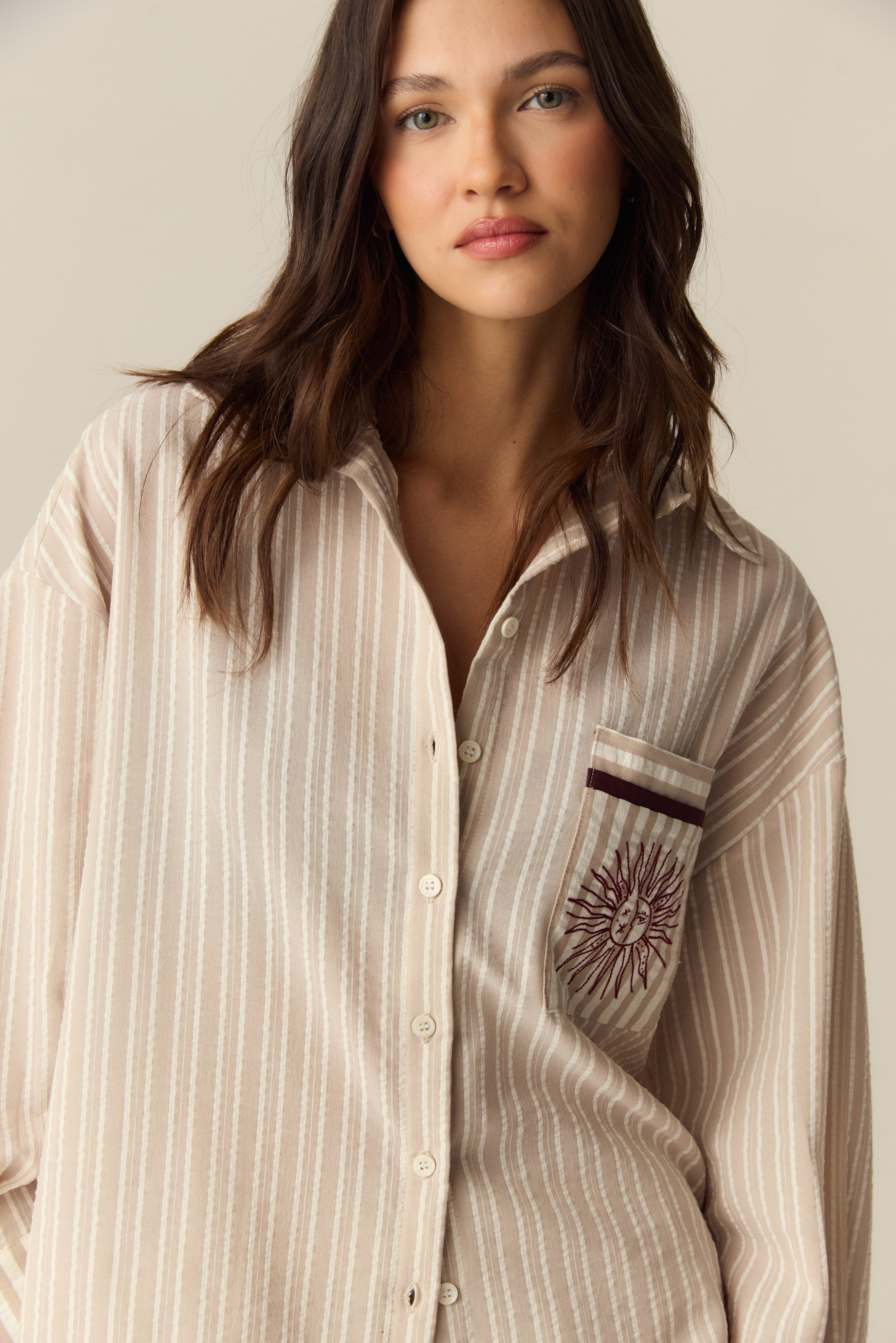 PIJAMA AMBAR TOSTADO