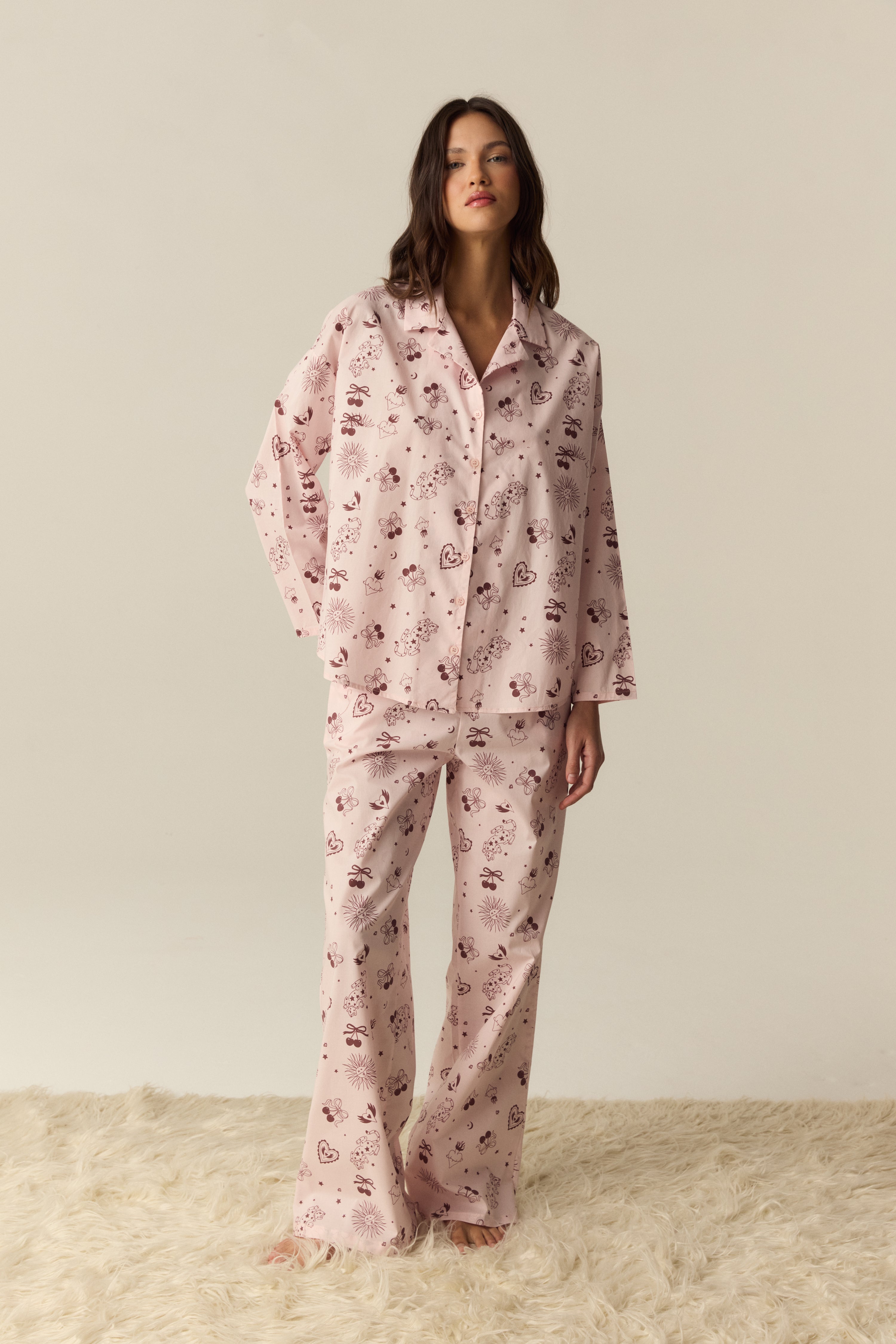 PIJAMA ELECTRA ROSA