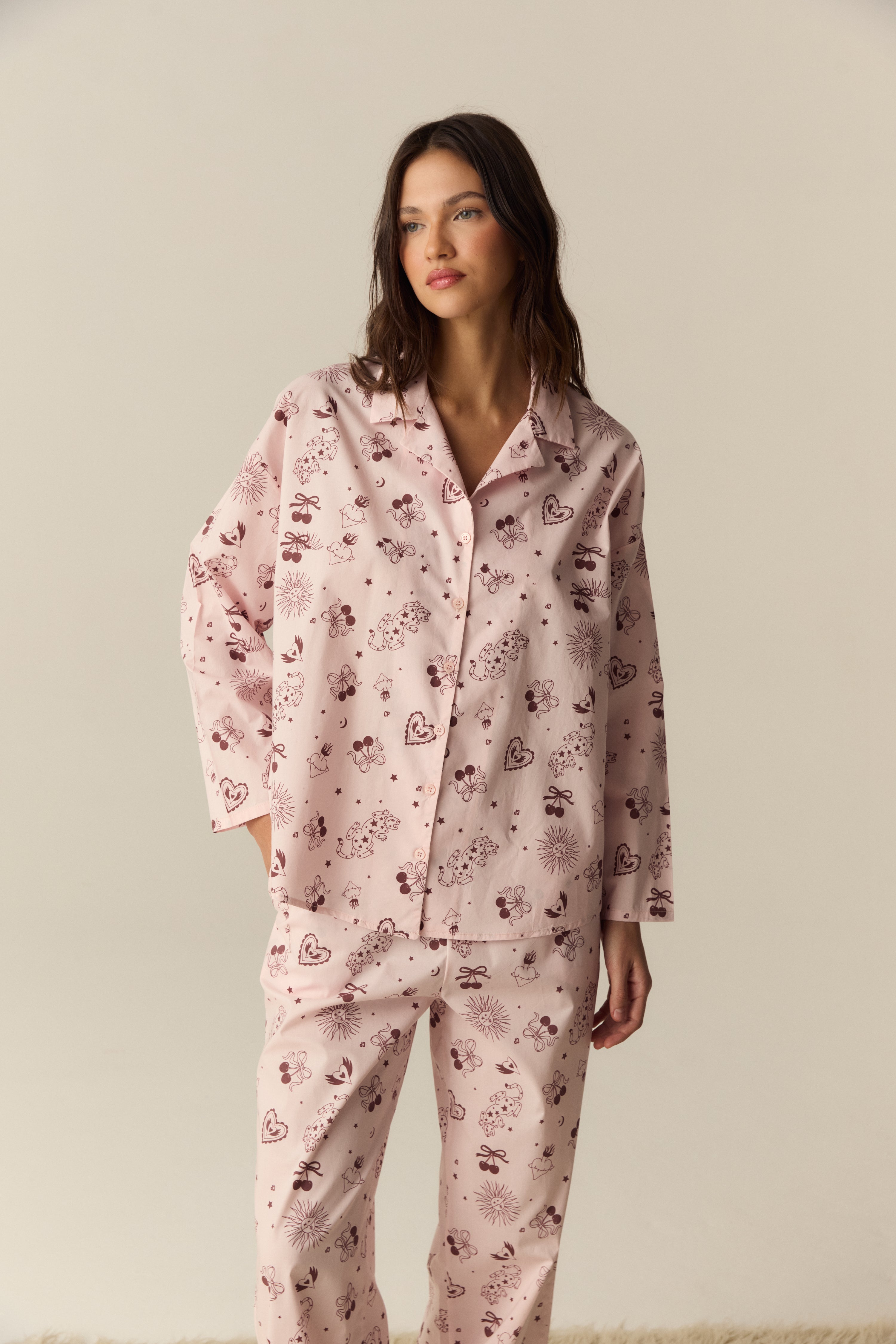 PIJAMA ELECTRA ROSA