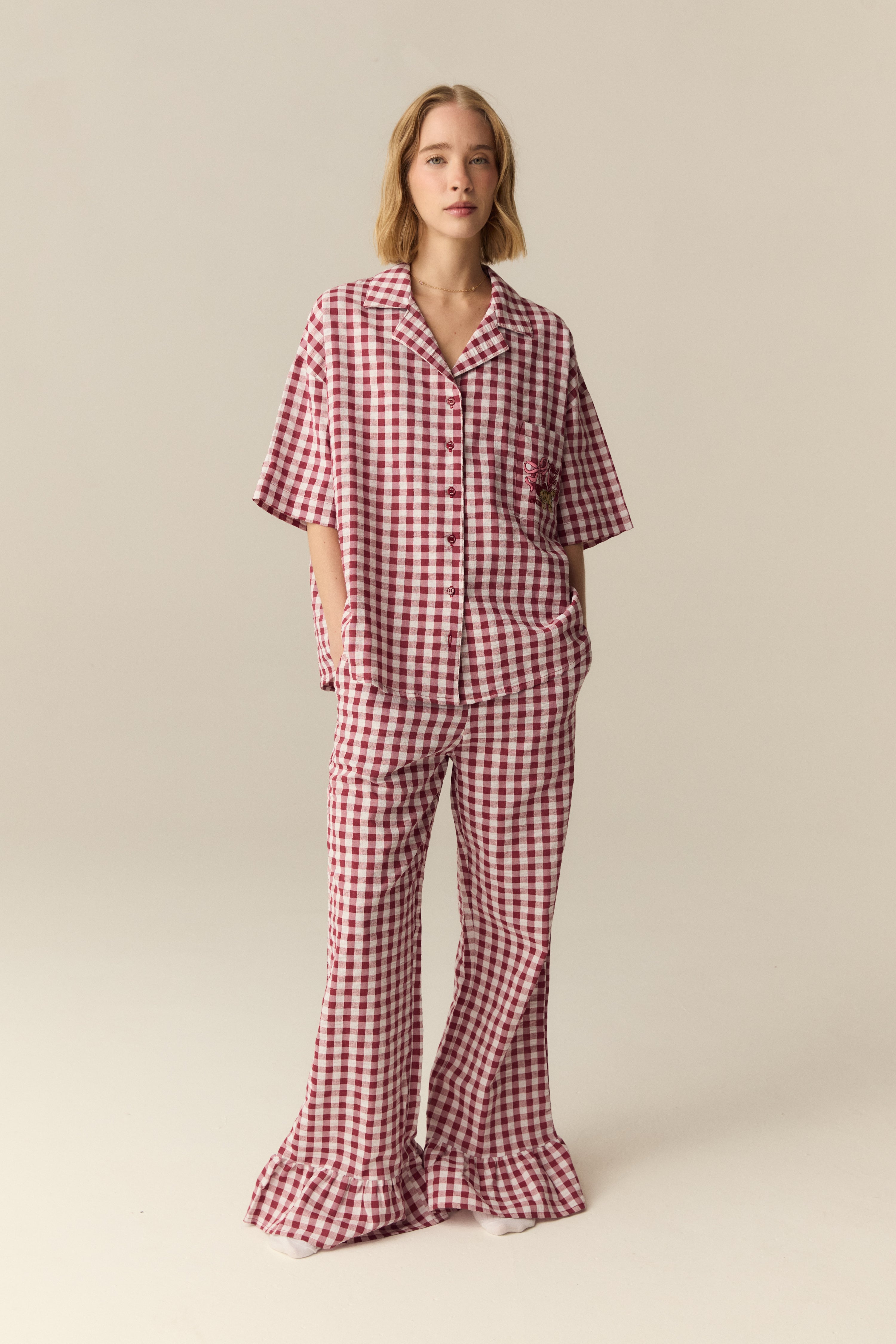 PIJAMA RUBI CUADRILLE