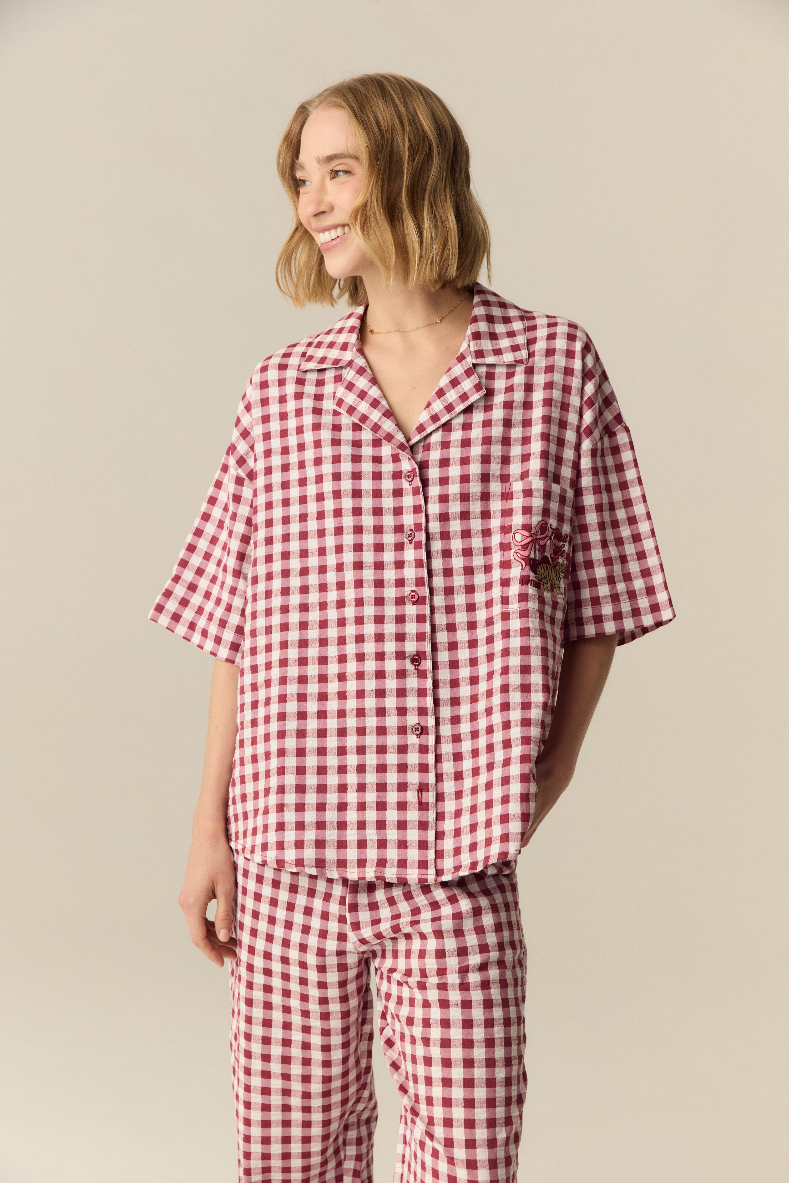 PIJAMA RUBI CUADRILLE