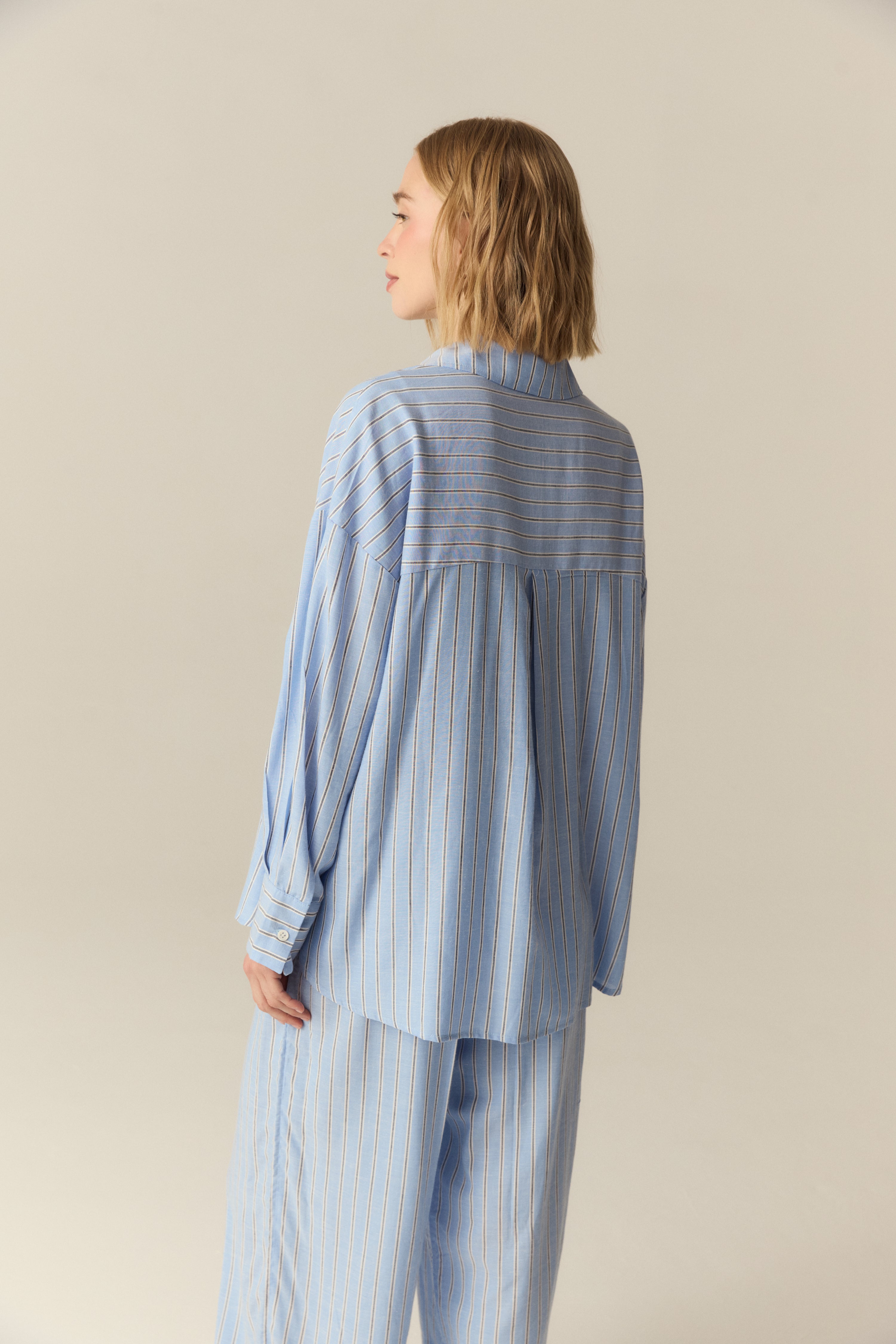 PIJAMA ZAFIRO CELESTE