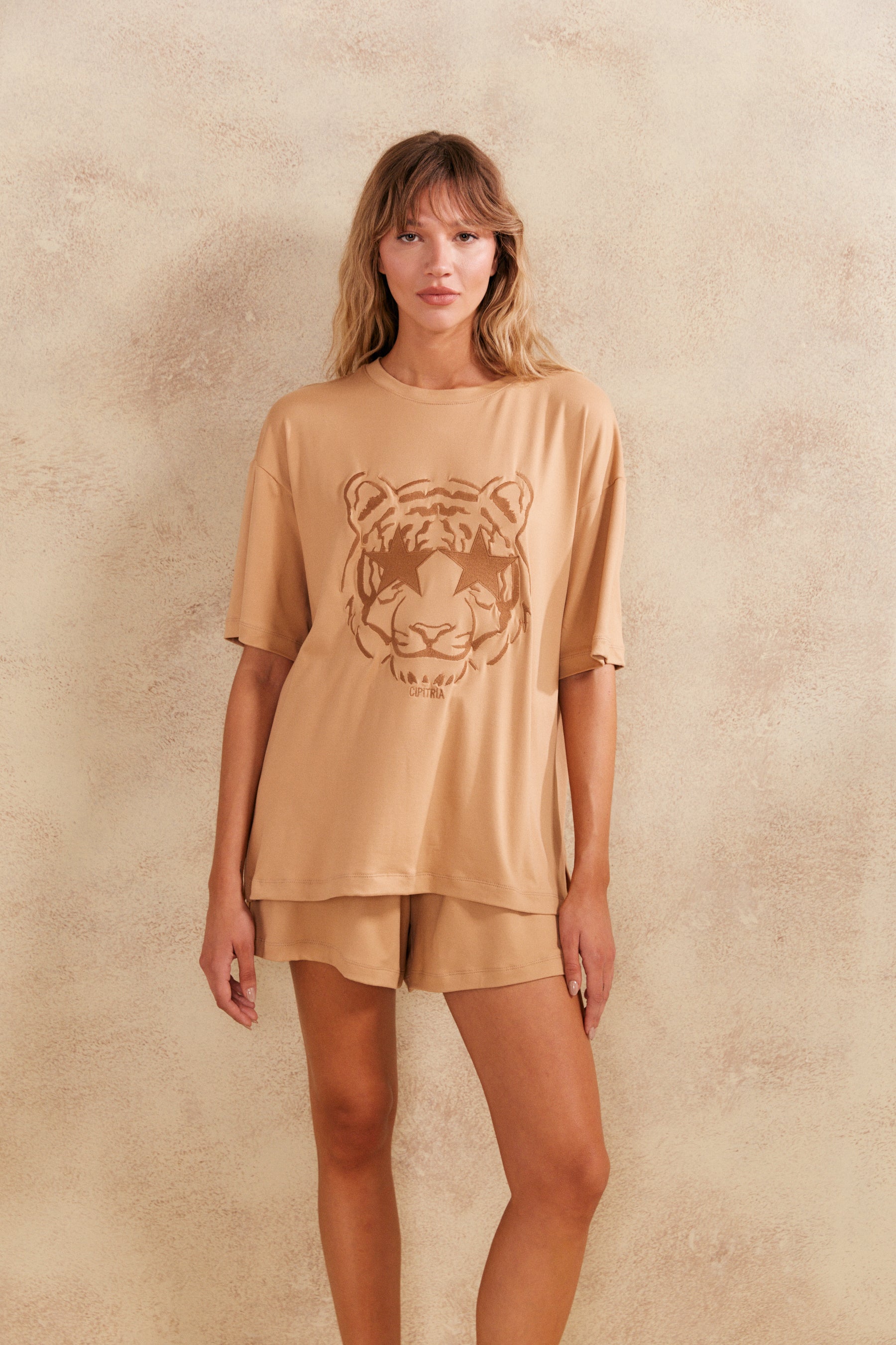 REMERA INDIA CAMEL