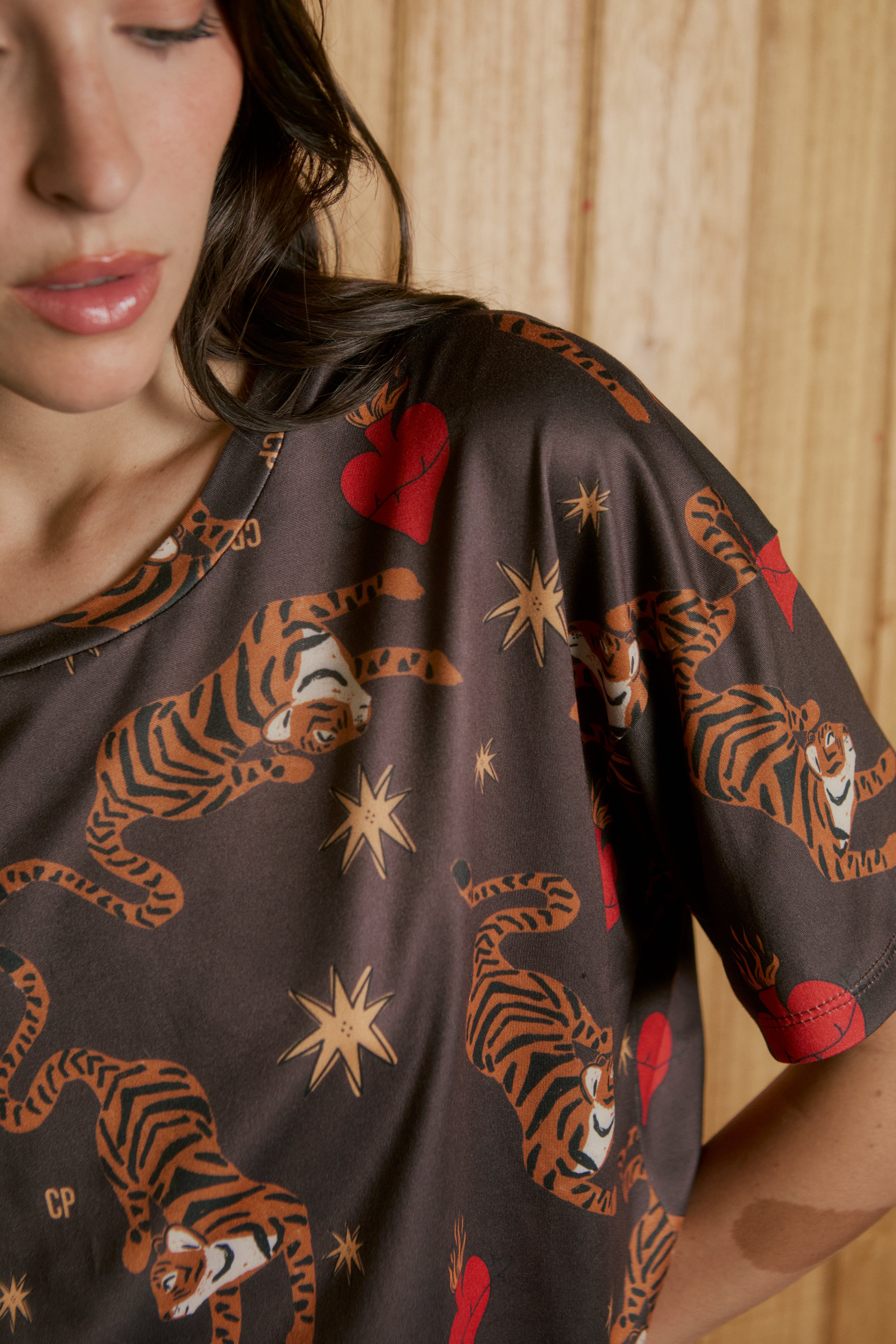 PIJAMA DAFNE VEGA BROWN