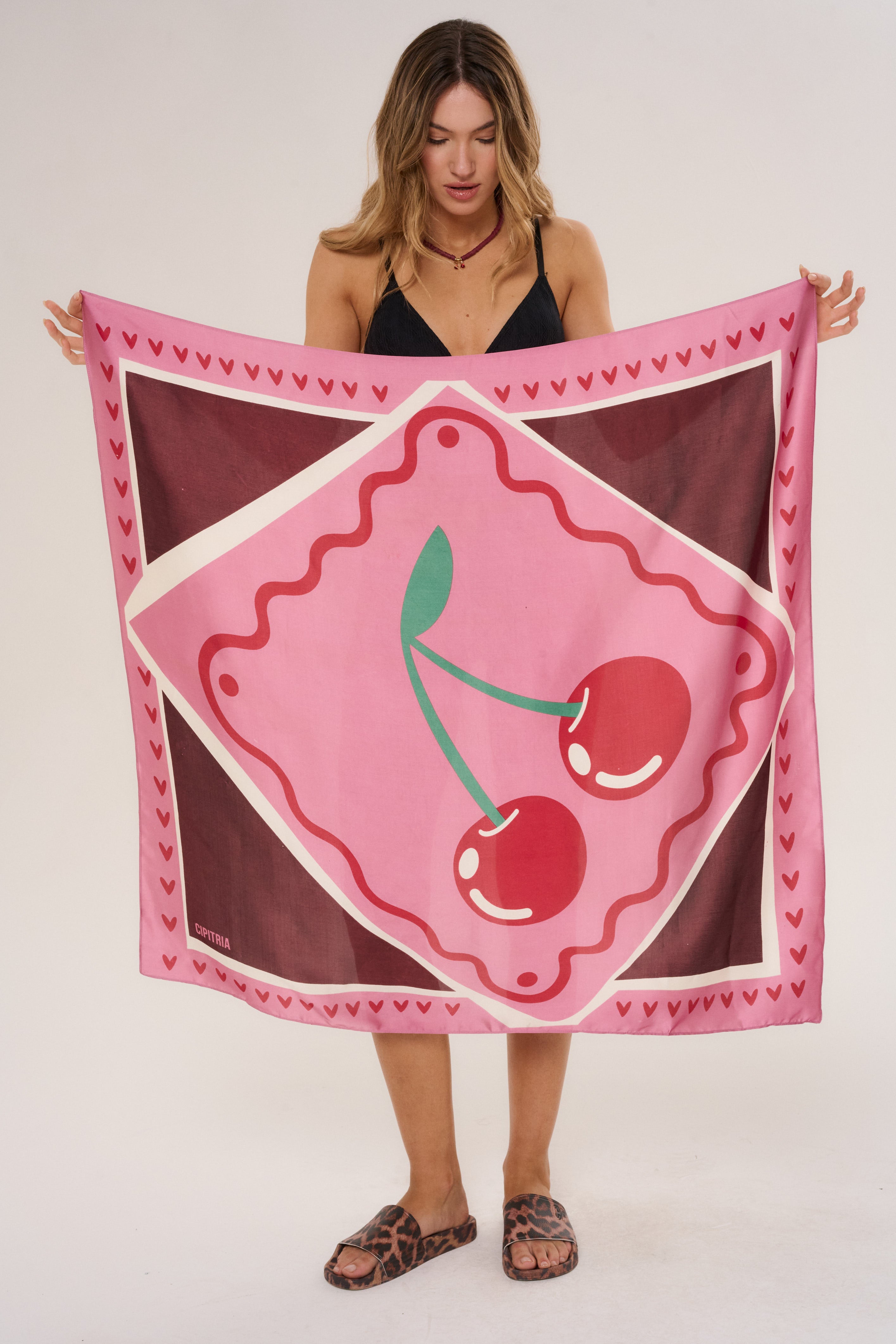 PAÑUELO CHERRY