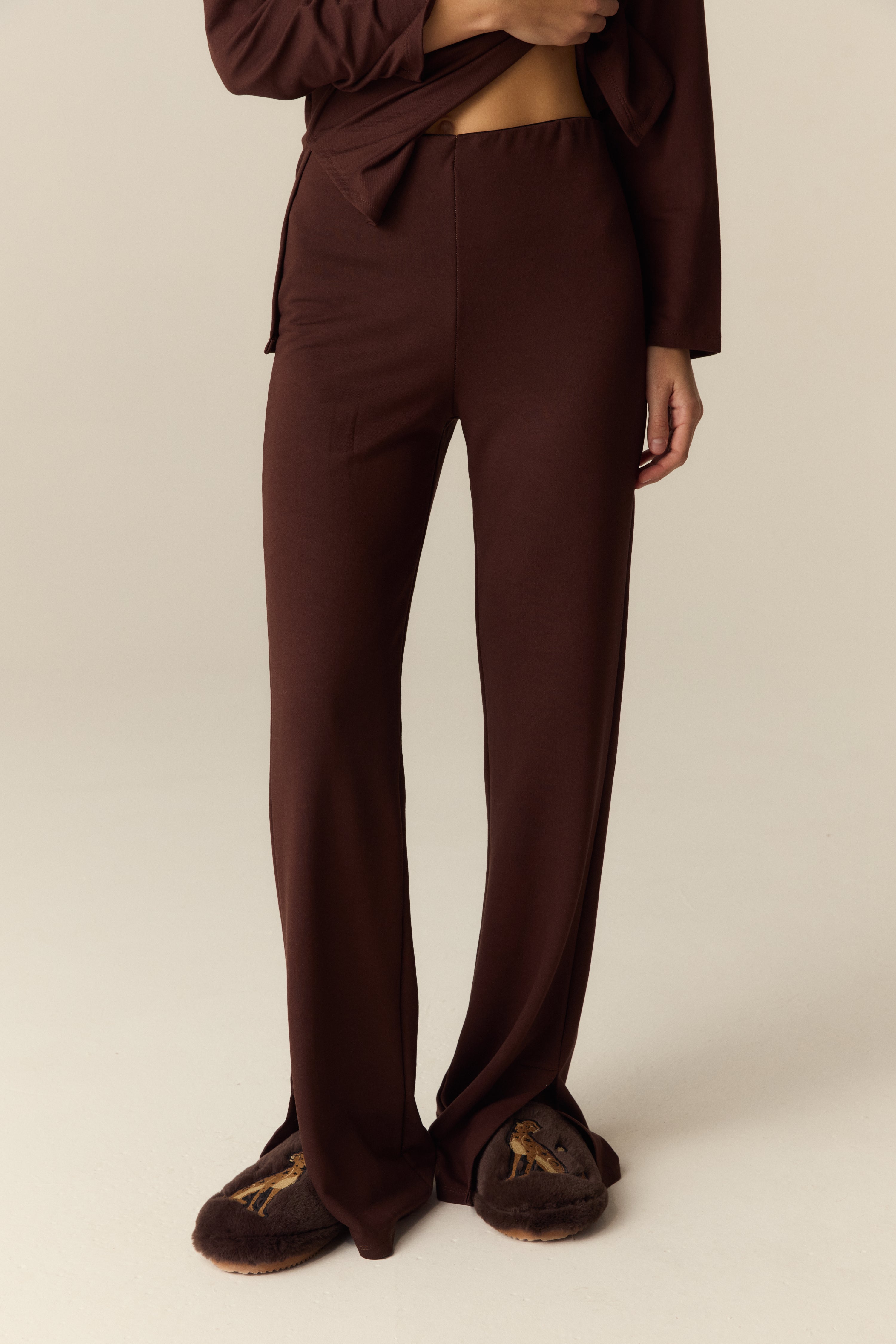 PANTALON ALKES MARRON