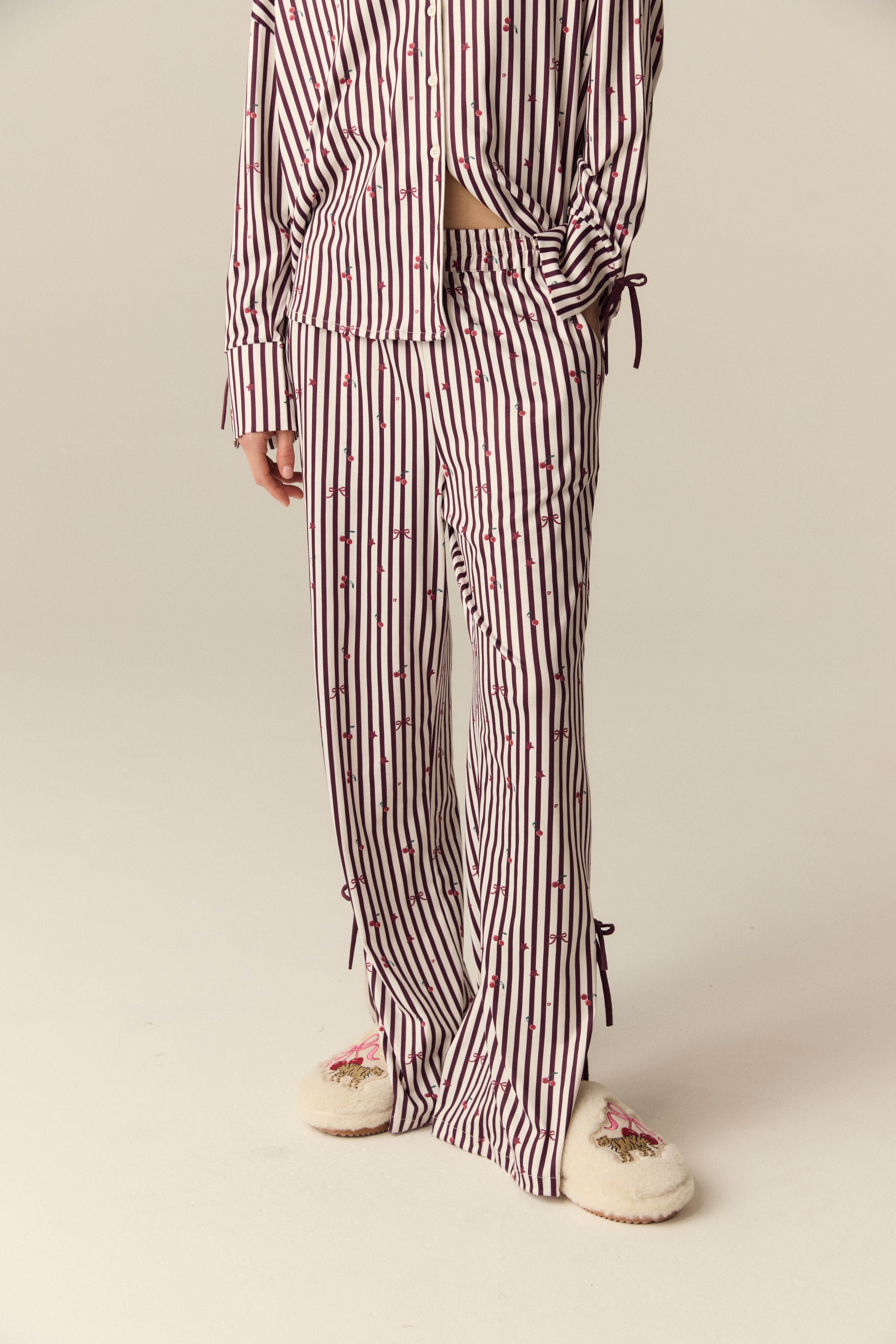 PIJAMA AQUILA CHERRY DARK