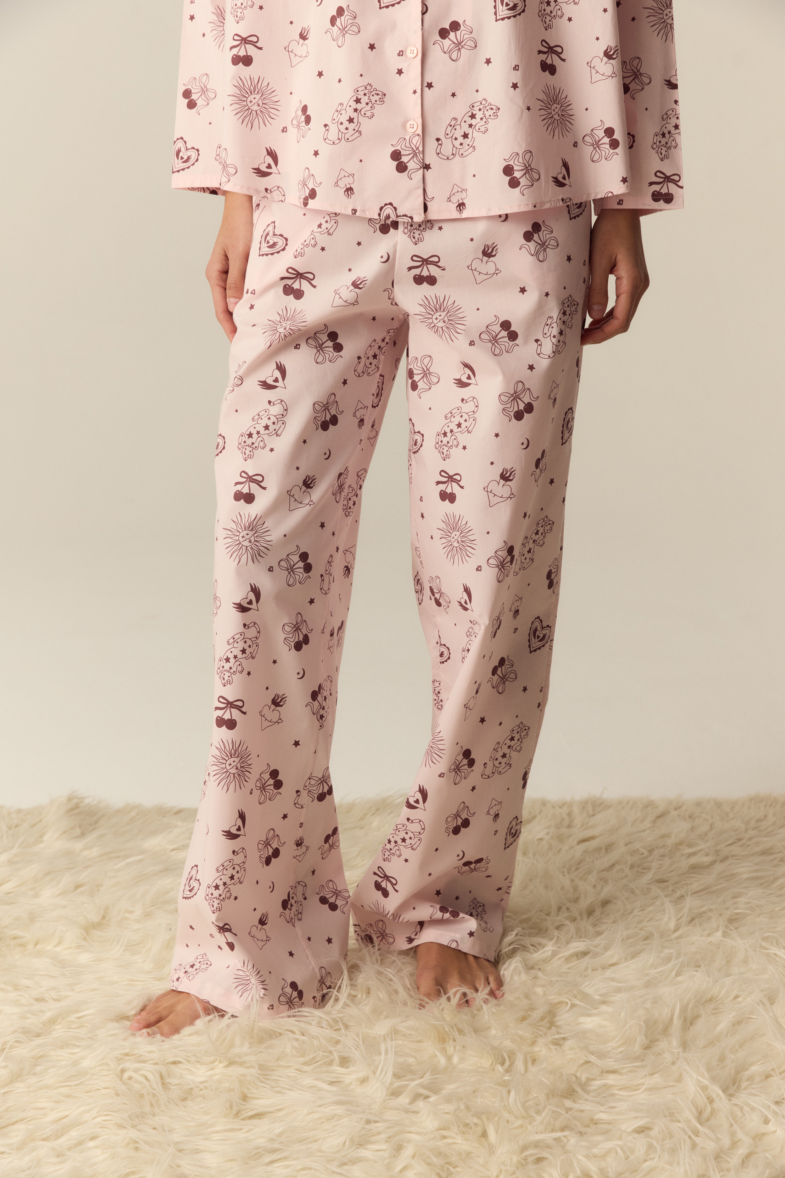 PIJAMA ELECTRA ROSA