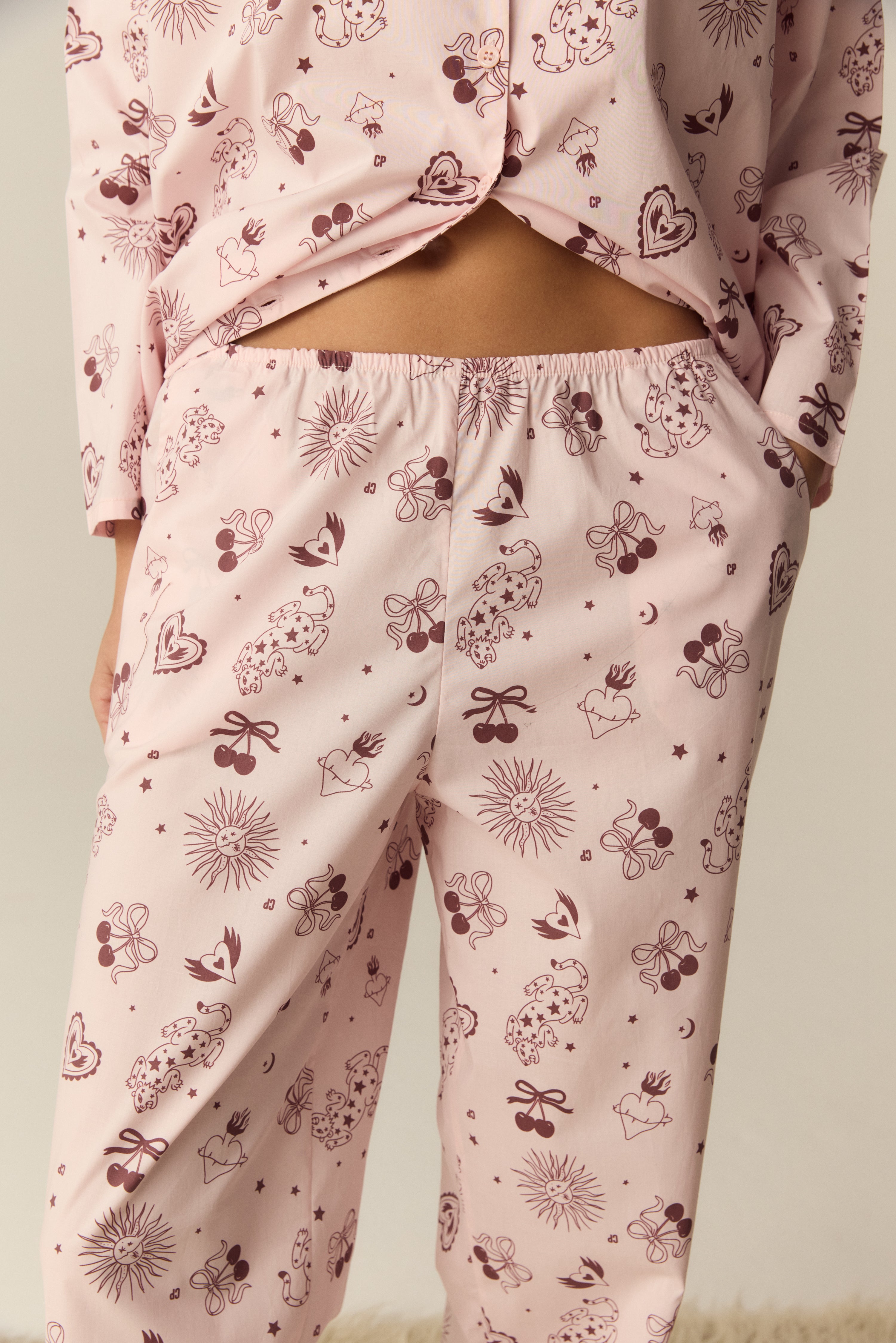 PIJAMA ELECTRA ROSA