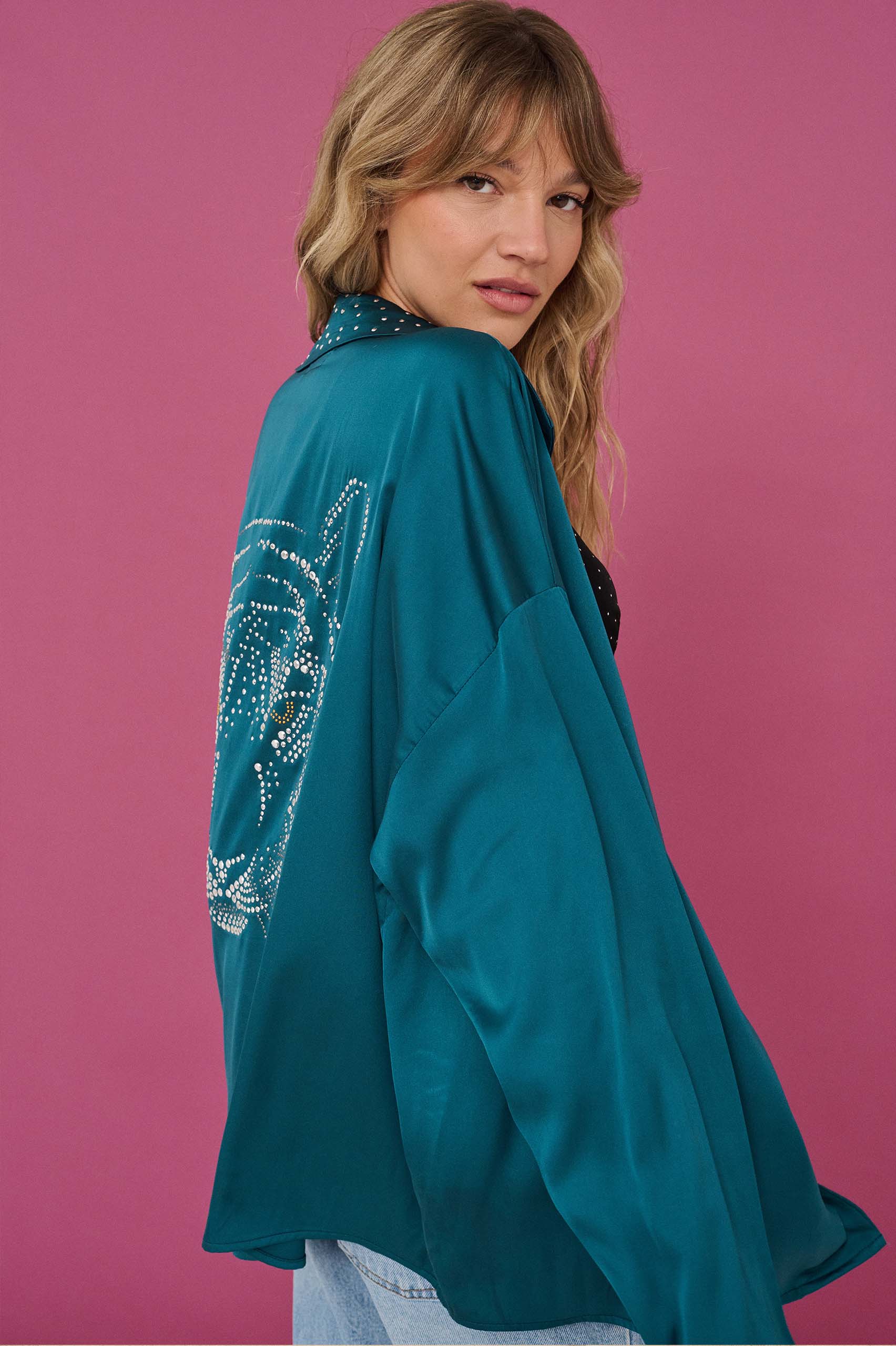 CAMISA FLORENCE PETROLEO
