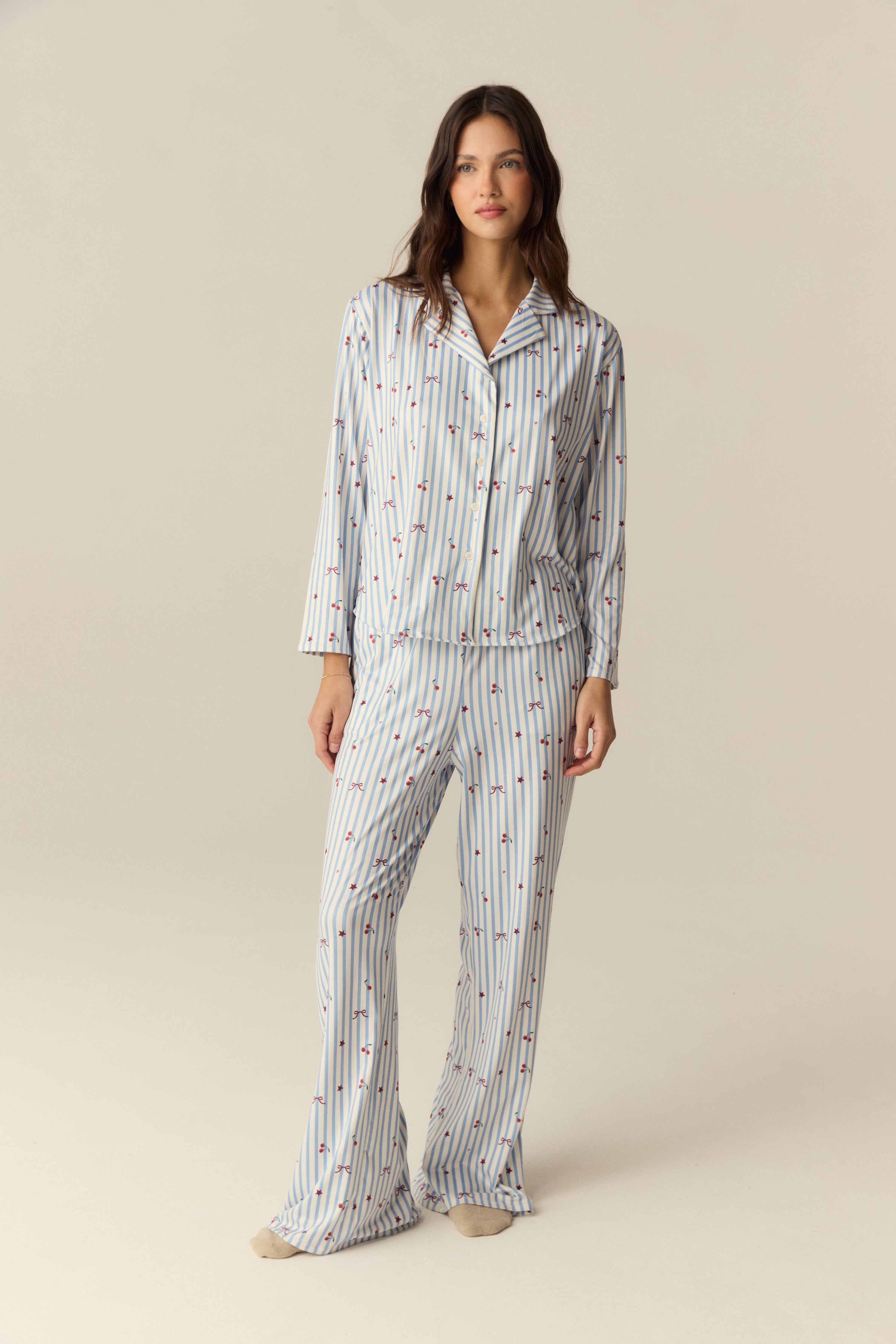 PIJAMA ALHENA CHEERY BLUE