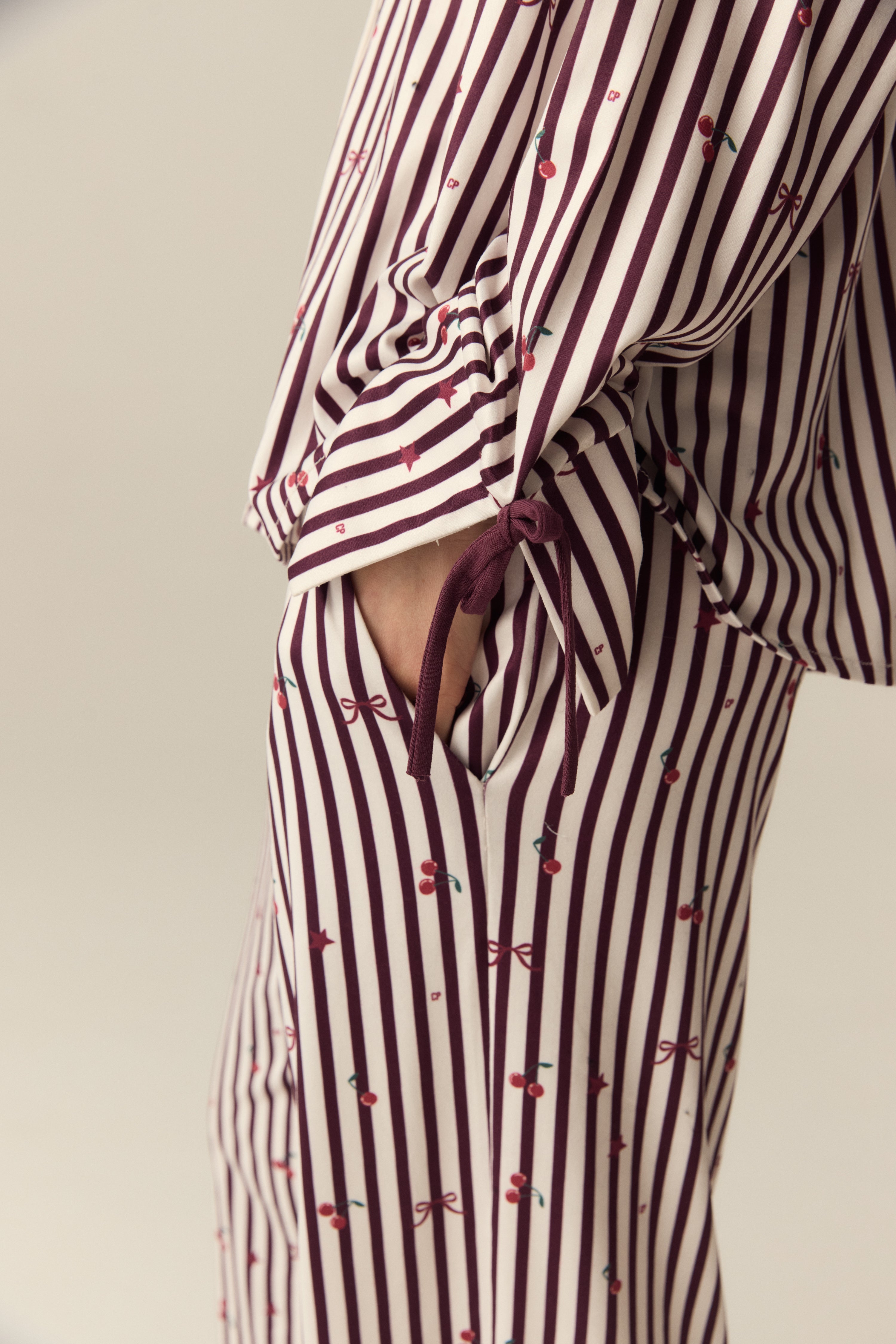PIJAMA AQUILA CHERRY DARK