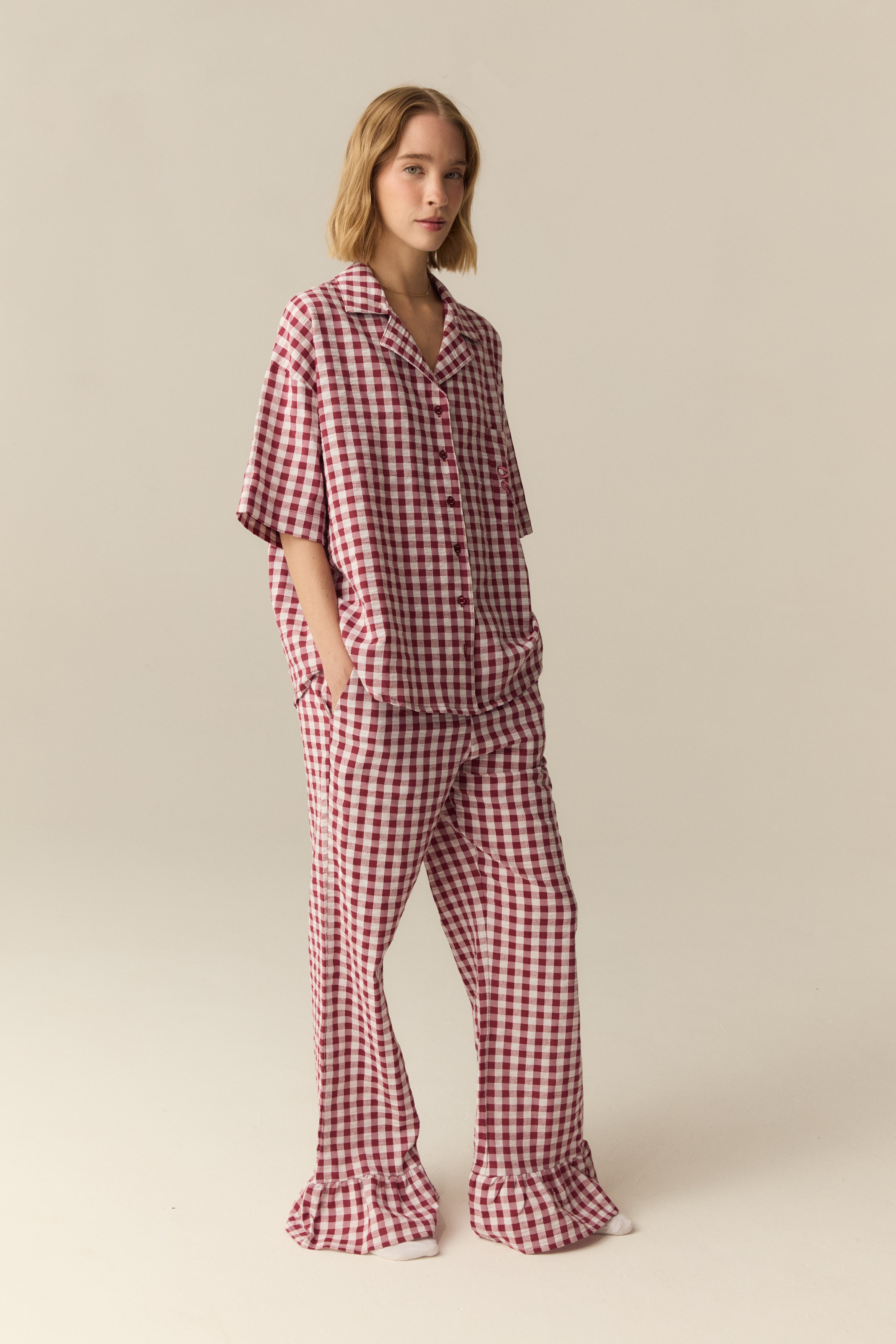 PIJAMA RUBI CUADRILLE