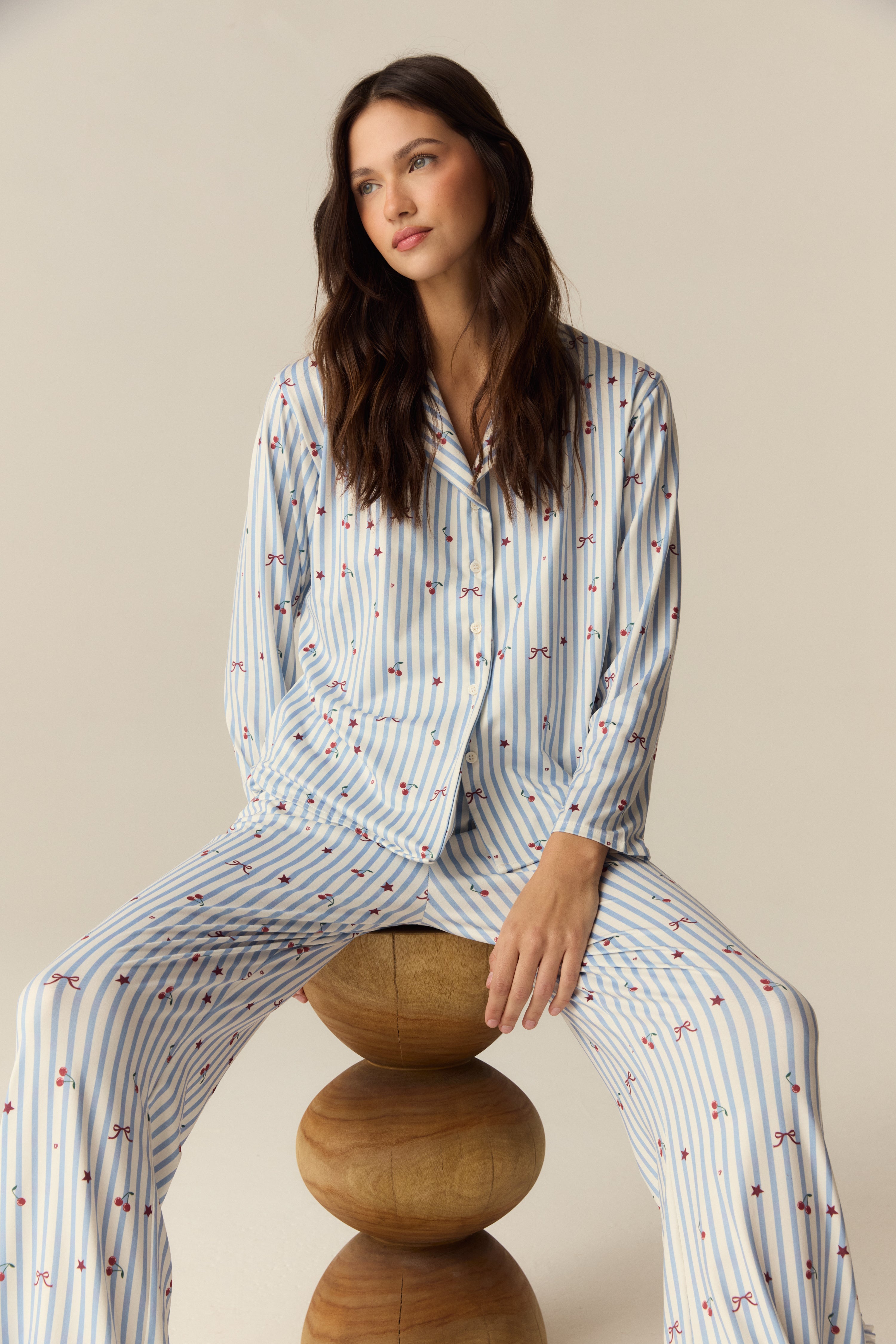 PIJAMA ALHENA CHEERY BLUE