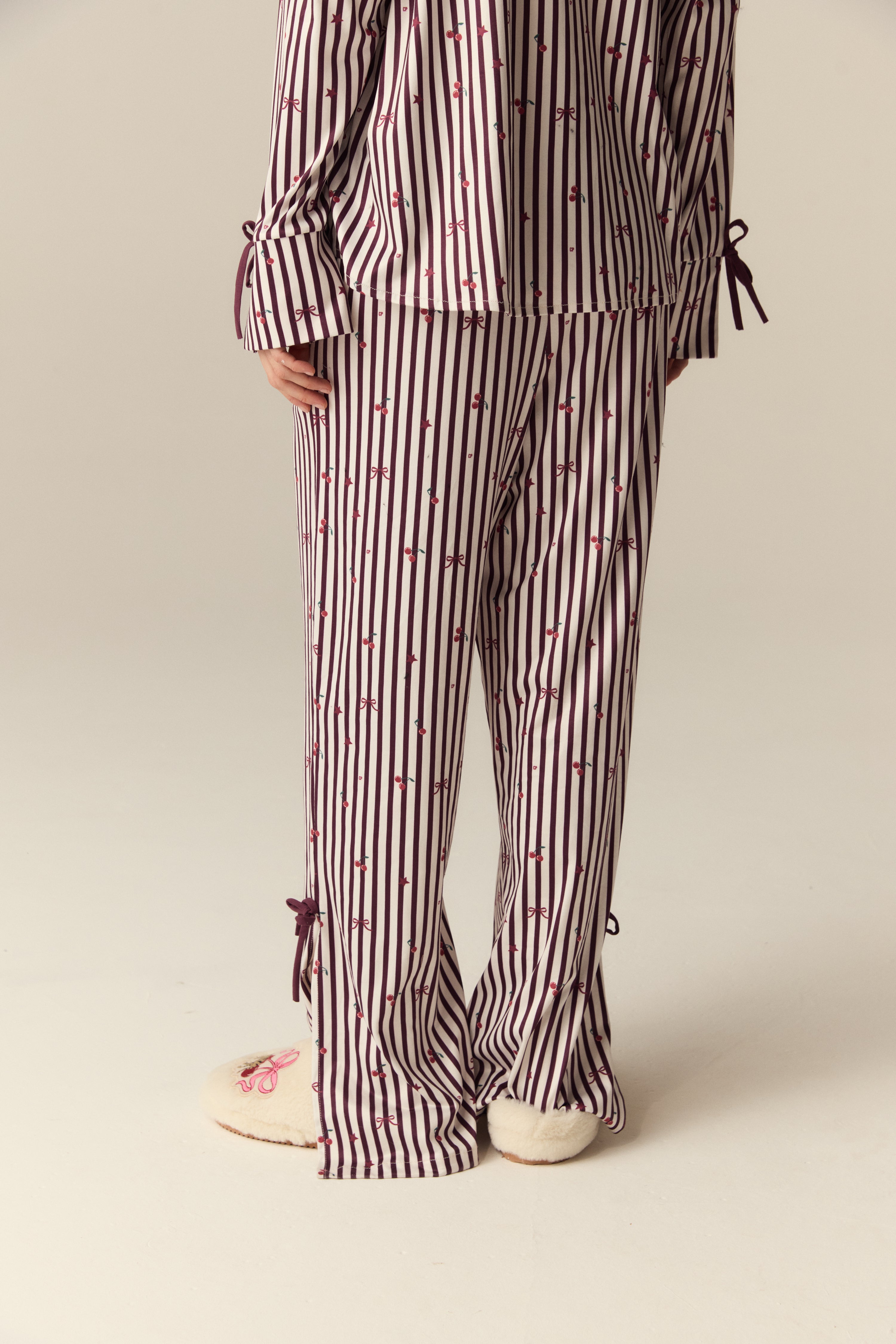 PIJAMA AQUILA CHERRY DARK