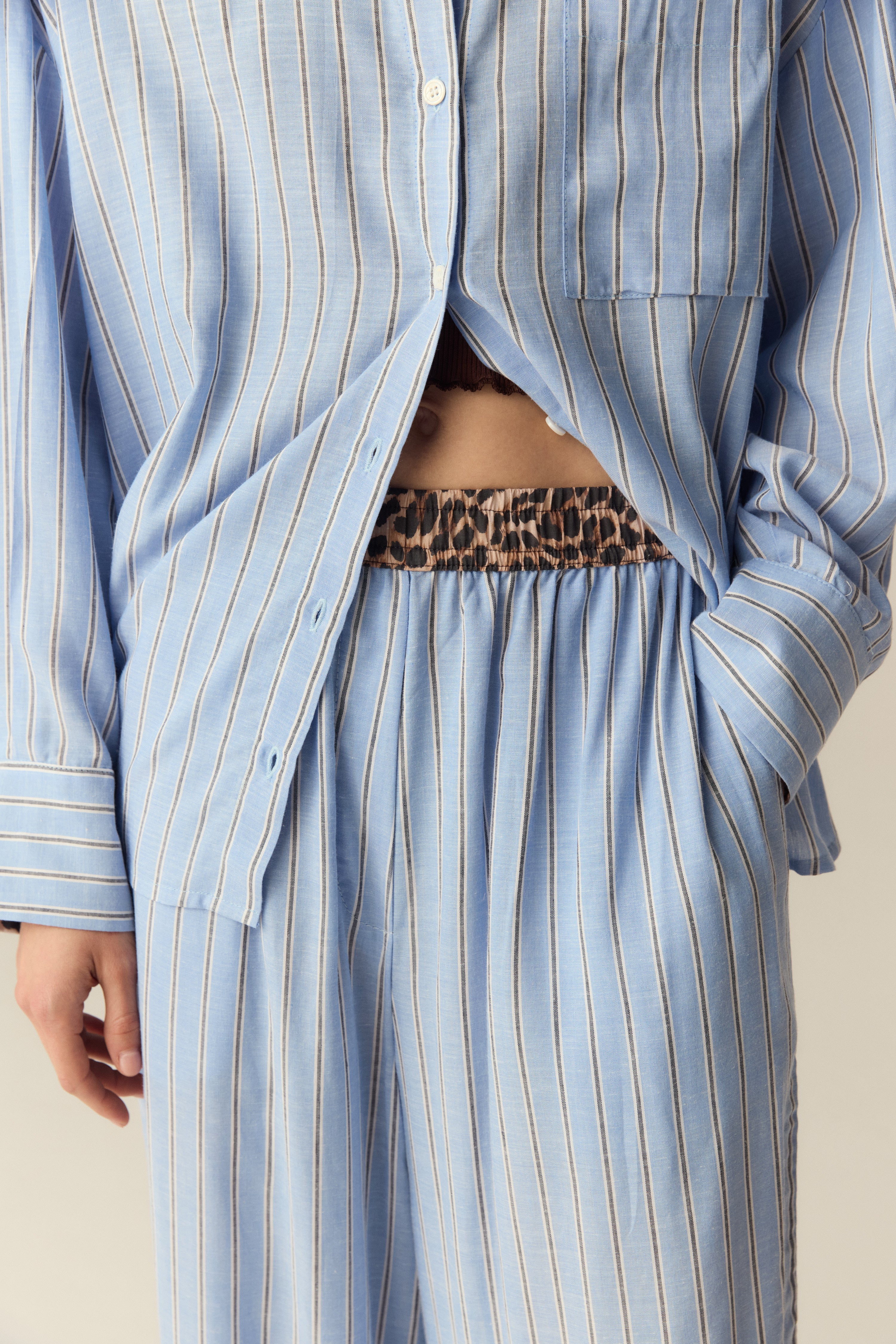 PIJAMA ZAFIRO CELESTE